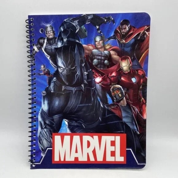 💖3/$15💖 Black Panther - Marvel Spiral Notebook - Picture 1 of 2